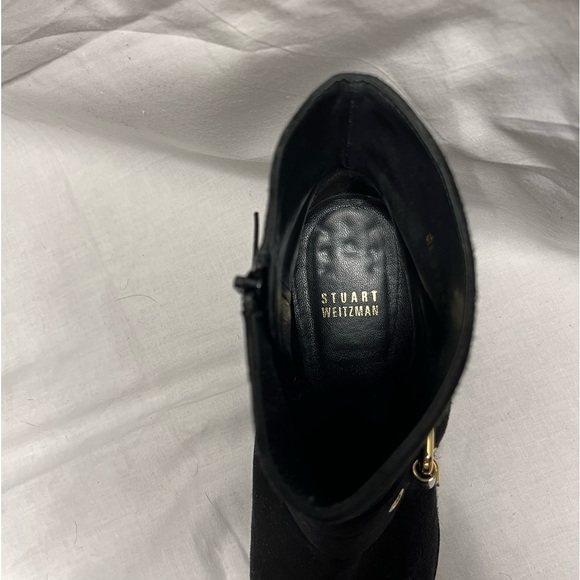 Stuart Weitzman Buckler Booties size 9 - Picture 5 of 6